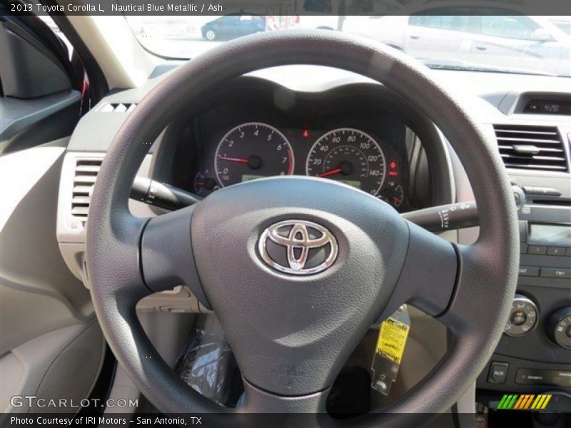 Nautical Blue Metallic / Ash 2013 Toyota Corolla L