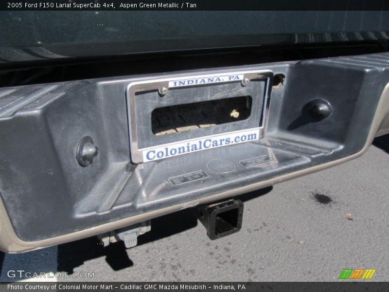 Aspen Green Metallic / Tan 2005 Ford F150 Lariat SuperCab 4x4