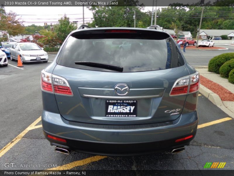 Dolphin Gray Mica / Sand 2010 Mazda CX-9 Grand Touring AWD