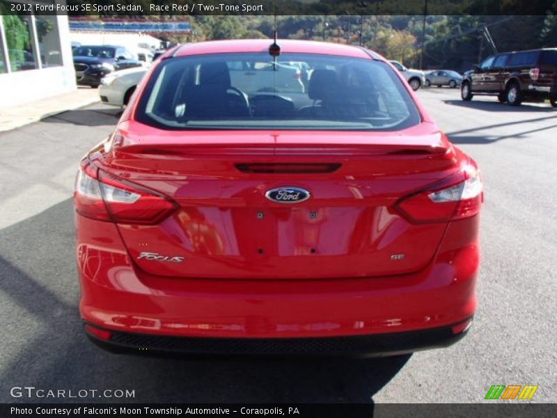 Race Red / Two-Tone Sport 2012 Ford Focus SE Sport Sedan