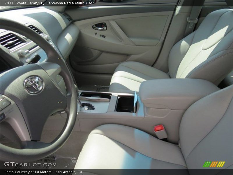 Barcelona Red Metallic / Ash 2011 Toyota Camry LE