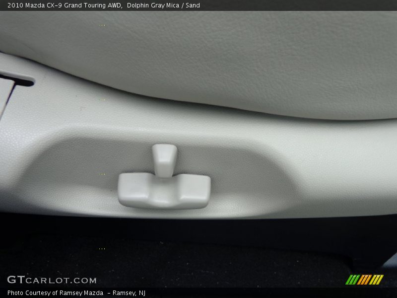 Dolphin Gray Mica / Sand 2010 Mazda CX-9 Grand Touring AWD