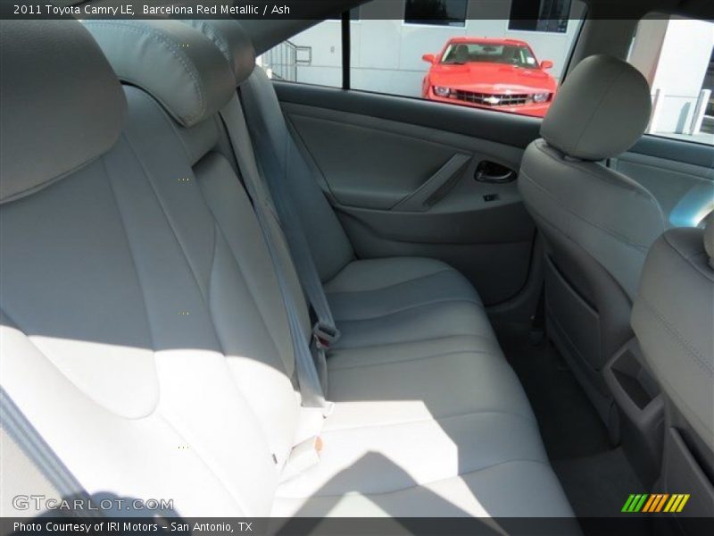 Barcelona Red Metallic / Ash 2011 Toyota Camry LE