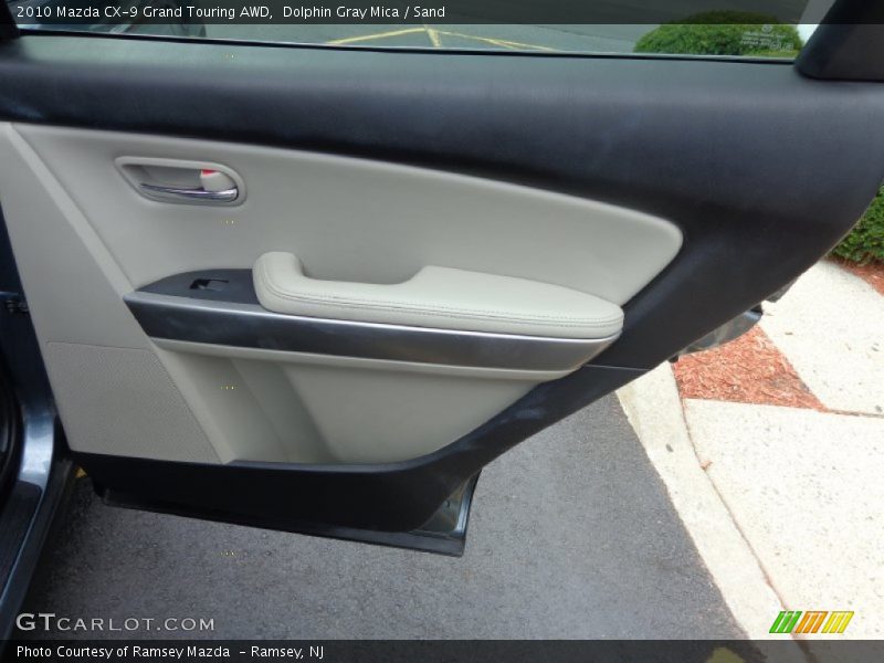 Dolphin Gray Mica / Sand 2010 Mazda CX-9 Grand Touring AWD