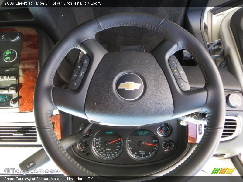Silver Birch Metallic / Ebony 2009 Chevrolet Tahoe LT