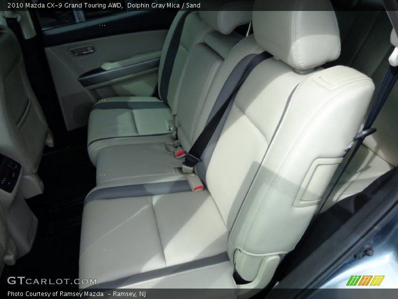 Dolphin Gray Mica / Sand 2010 Mazda CX-9 Grand Touring AWD