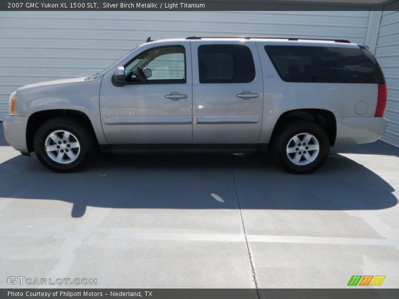 Silver Birch Metallic / Light Titanium 2007 GMC Yukon XL 1500 SLT
