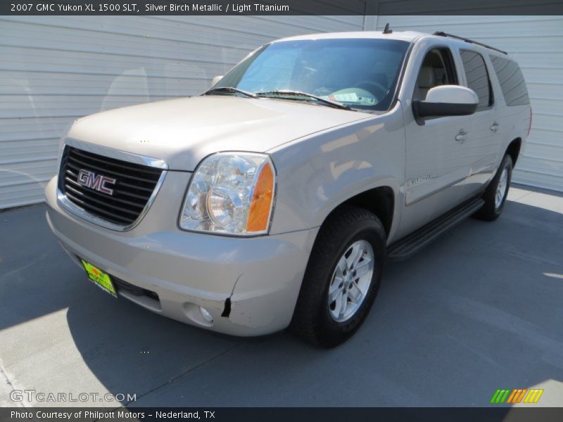 Silver Birch Metallic / Light Titanium 2007 GMC Yukon XL 1500 SLT