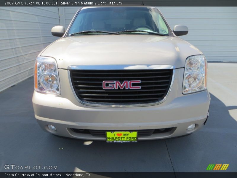 Silver Birch Metallic / Light Titanium 2007 GMC Yukon XL 1500 SLT