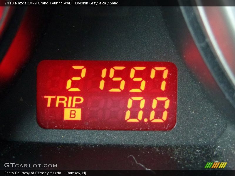 Dolphin Gray Mica / Sand 2010 Mazda CX-9 Grand Touring AWD