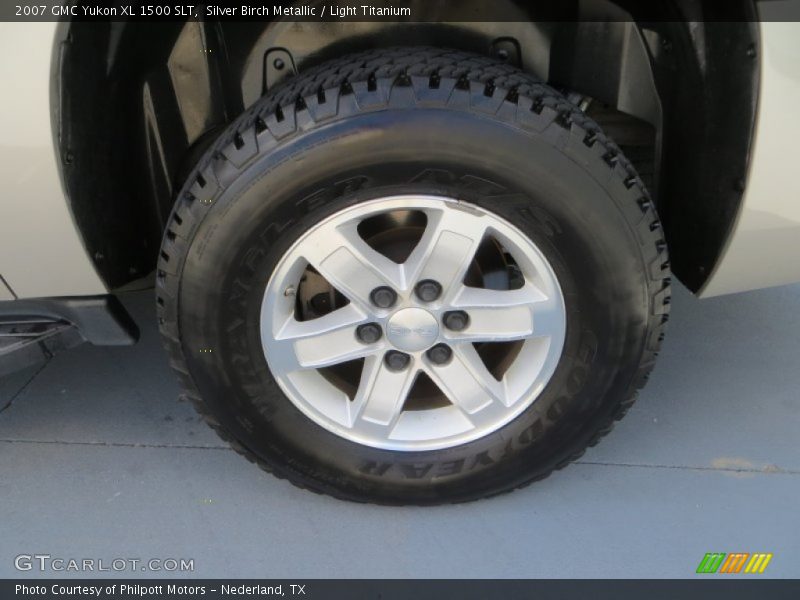 Silver Birch Metallic / Light Titanium 2007 GMC Yukon XL 1500 SLT