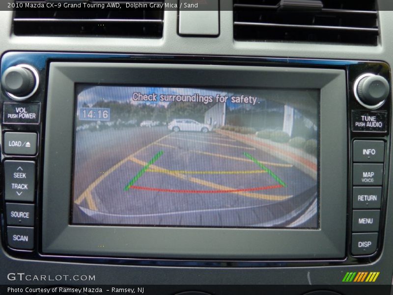 Dolphin Gray Mica / Sand 2010 Mazda CX-9 Grand Touring AWD