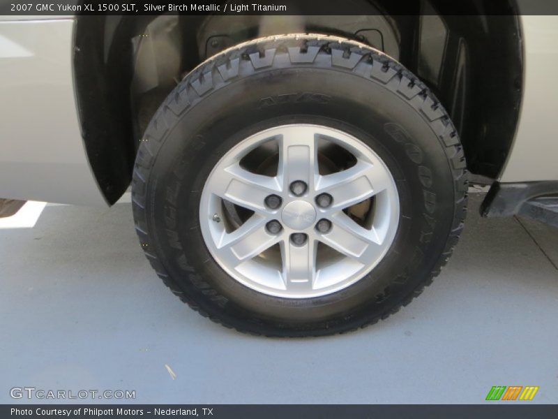 Silver Birch Metallic / Light Titanium 2007 GMC Yukon XL 1500 SLT