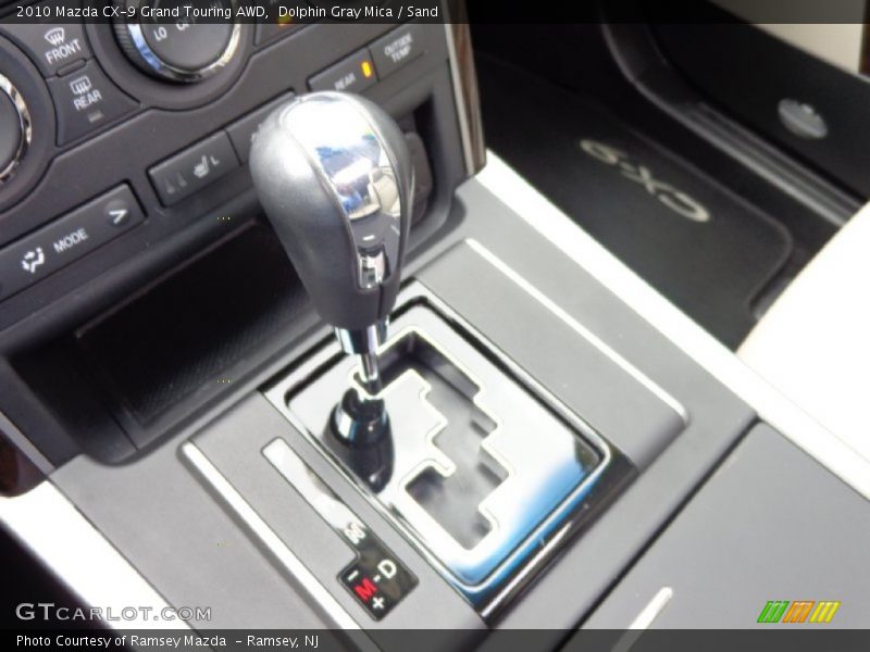 Dolphin Gray Mica / Sand 2010 Mazda CX-9 Grand Touring AWD
