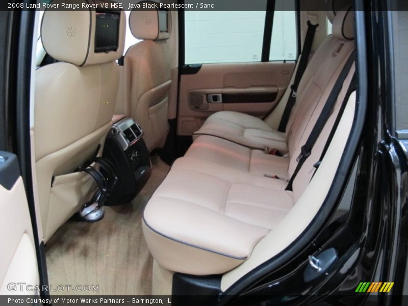 Java Black Pearlescent / Sand 2008 Land Rover Range Rover V8 HSE