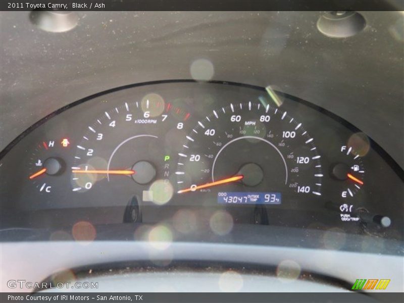 Black / Ash 2011 Toyota Camry