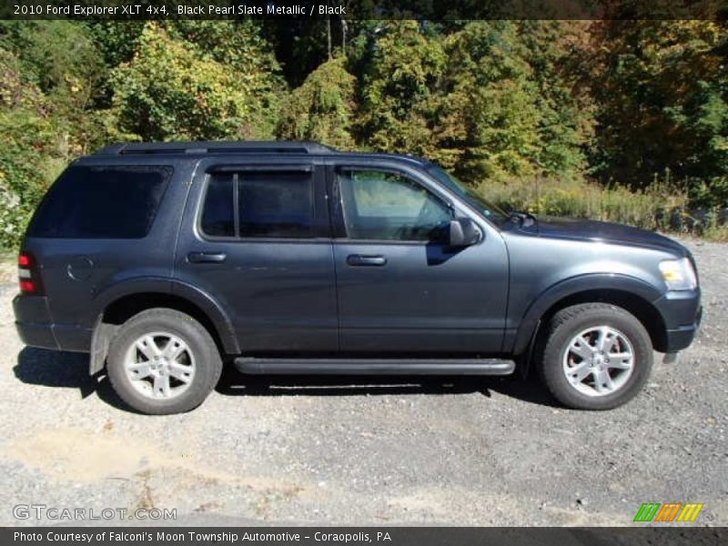 Black Pearl Slate Metallic / Black 2010 Ford Explorer XLT 4x4