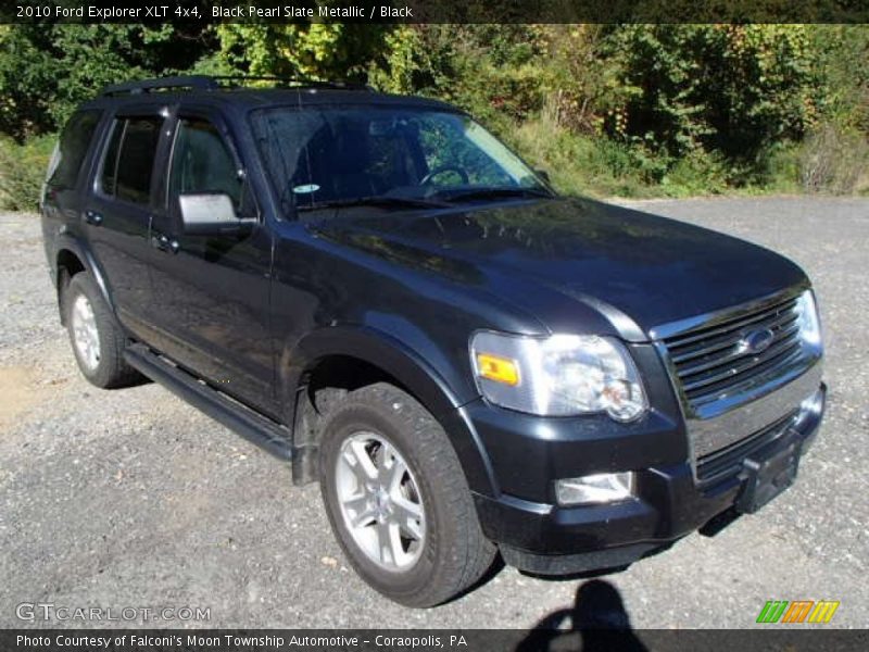 Black Pearl Slate Metallic / Black 2010 Ford Explorer XLT 4x4