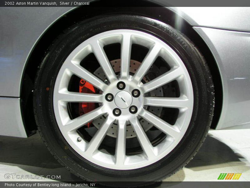 Silver / Charcoal 2002 Aston Martin Vanquish