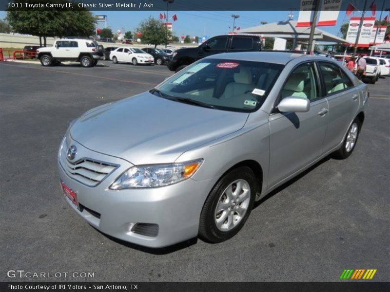 Classic Silver Metallic / Ash 2011 Toyota Camry LE