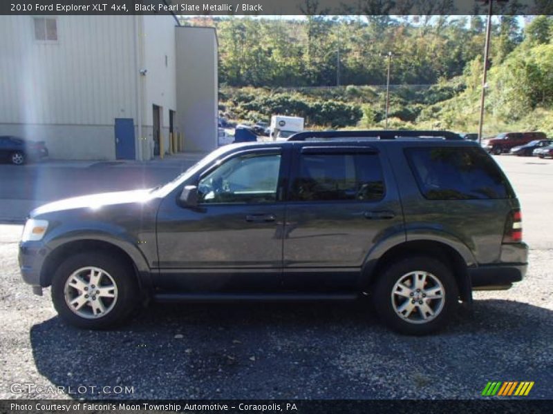 Black Pearl Slate Metallic / Black 2010 Ford Explorer XLT 4x4