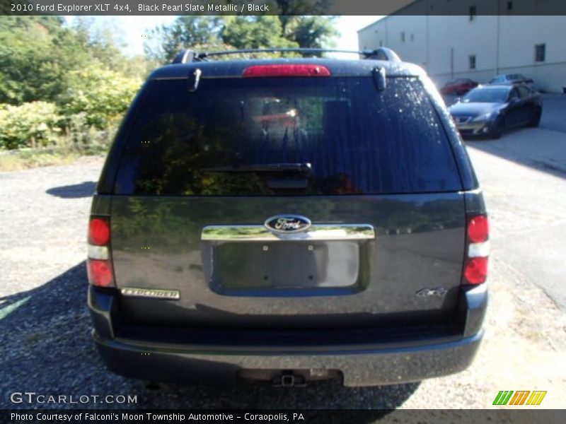 Black Pearl Slate Metallic / Black 2010 Ford Explorer XLT 4x4