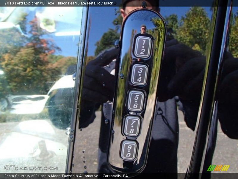 Black Pearl Slate Metallic / Black 2010 Ford Explorer XLT 4x4