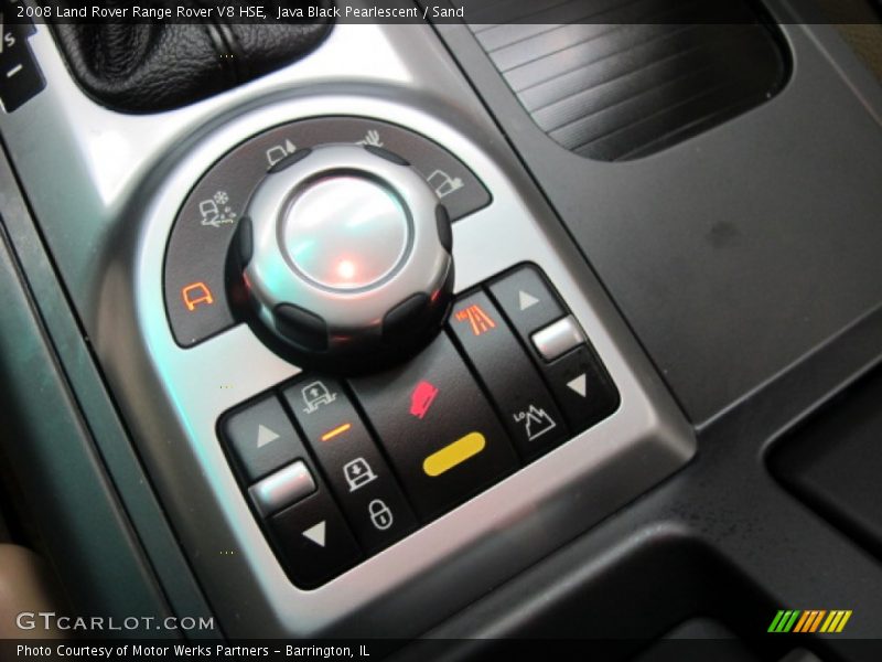 Java Black Pearlescent / Sand 2008 Land Rover Range Rover V8 HSE