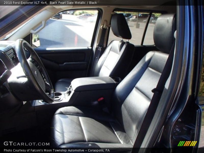 Black Pearl Slate Metallic / Black 2010 Ford Explorer XLT 4x4