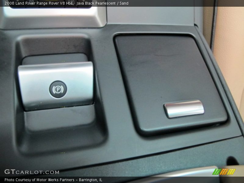 Java Black Pearlescent / Sand 2008 Land Rover Range Rover V8 HSE