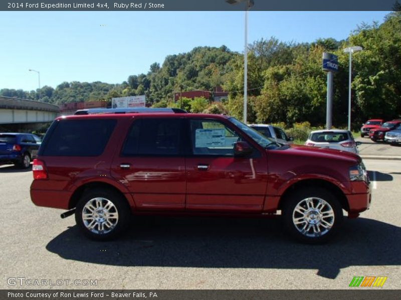 Ruby Red / Stone 2014 Ford Expedition Limited 4x4