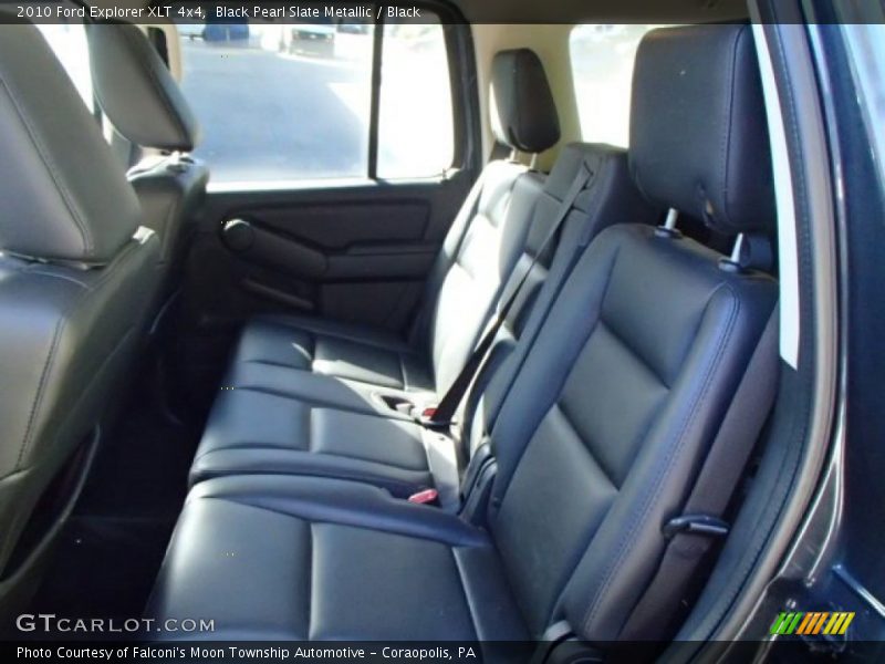 Black Pearl Slate Metallic / Black 2010 Ford Explorer XLT 4x4