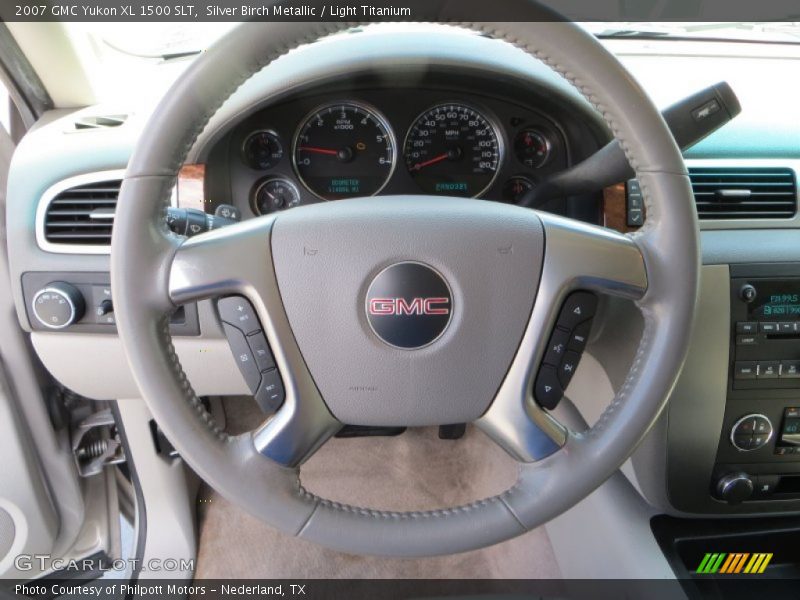 Silver Birch Metallic / Light Titanium 2007 GMC Yukon XL 1500 SLT