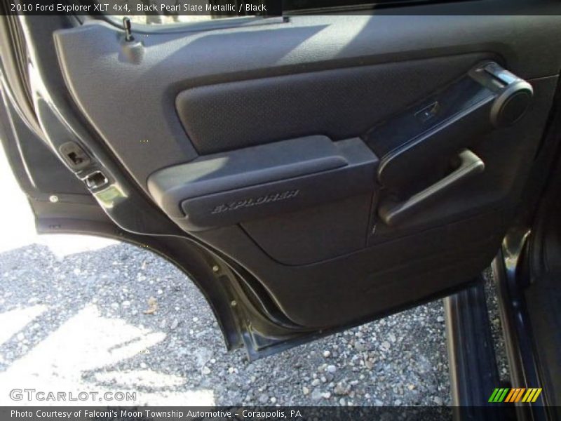 Black Pearl Slate Metallic / Black 2010 Ford Explorer XLT 4x4