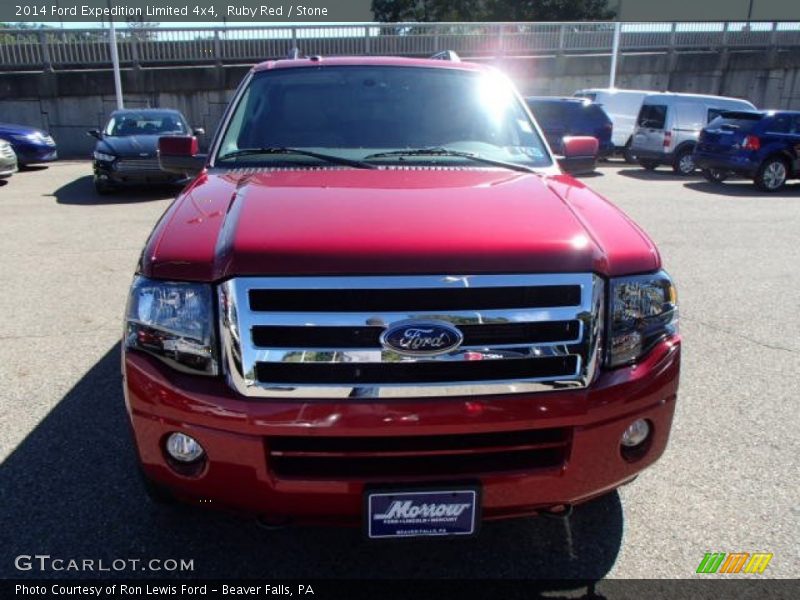 Ruby Red / Stone 2014 Ford Expedition Limited 4x4