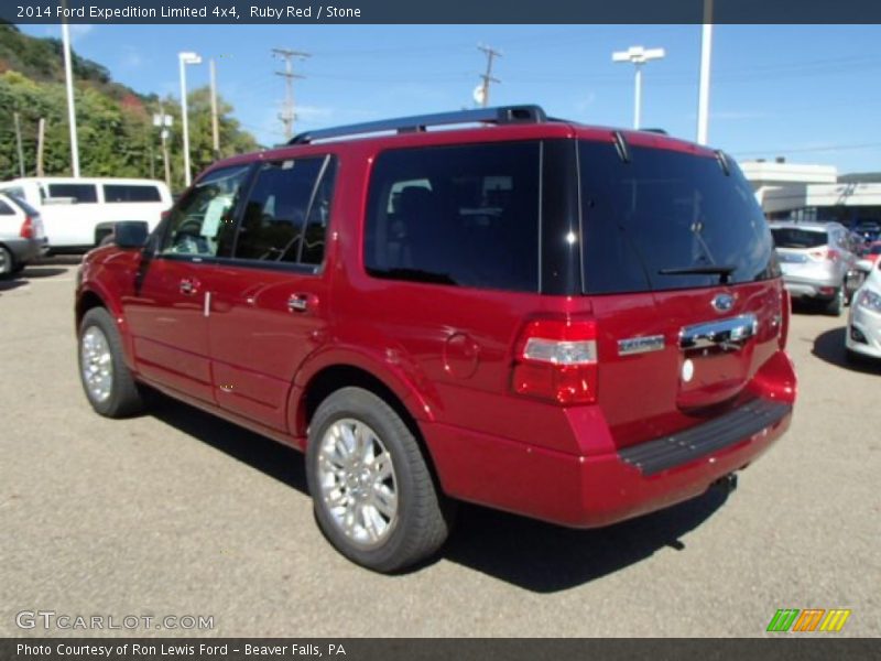 Ruby Red / Stone 2014 Ford Expedition Limited 4x4