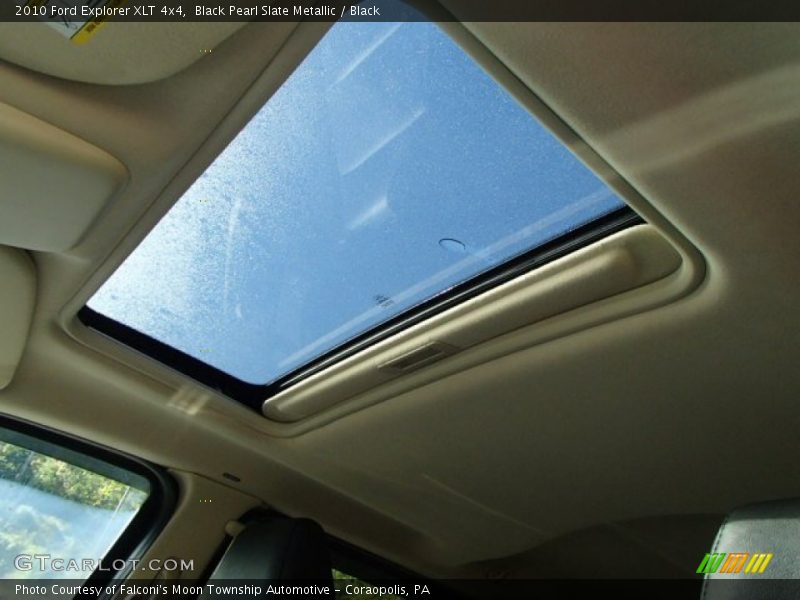 Black Pearl Slate Metallic / Black 2010 Ford Explorer XLT 4x4