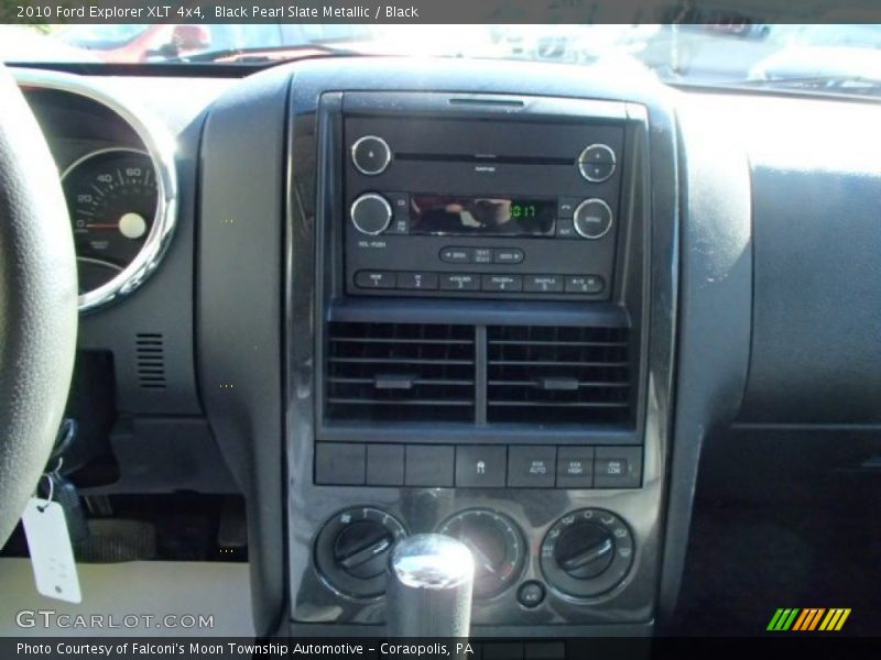 Black Pearl Slate Metallic / Black 2010 Ford Explorer XLT 4x4