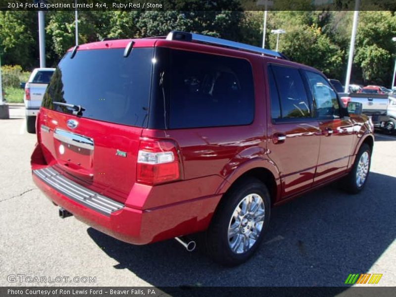 Ruby Red / Stone 2014 Ford Expedition Limited 4x4