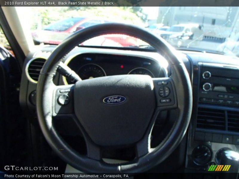 Black Pearl Slate Metallic / Black 2010 Ford Explorer XLT 4x4