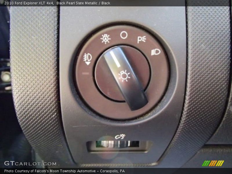 Black Pearl Slate Metallic / Black 2010 Ford Explorer XLT 4x4