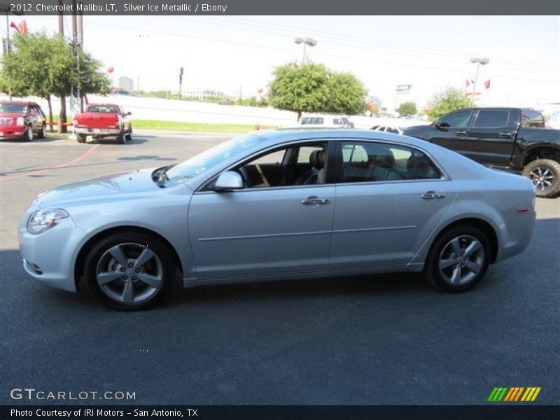 Silver Ice Metallic / Ebony 2012 Chevrolet Malibu LT