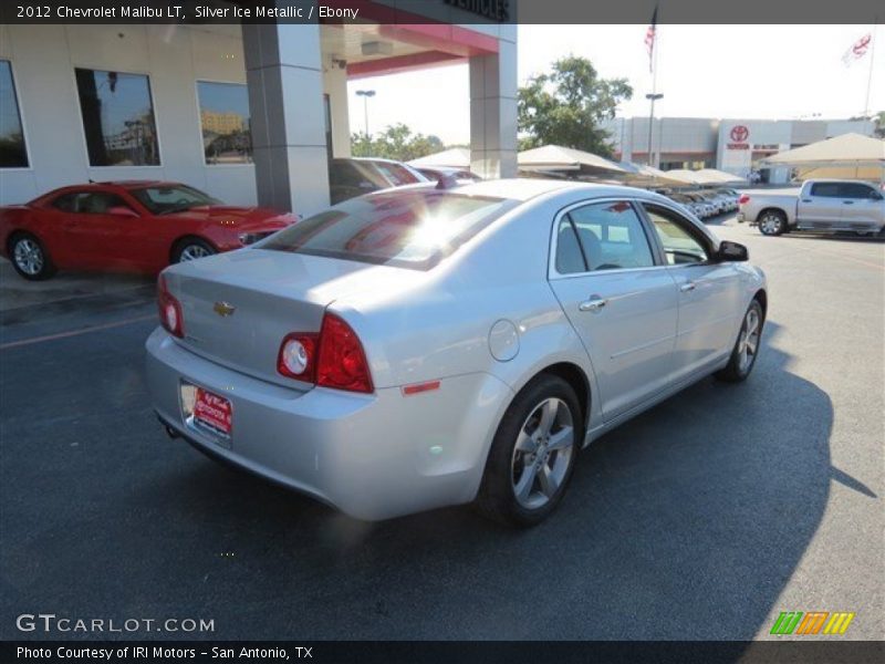 Silver Ice Metallic / Ebony 2012 Chevrolet Malibu LT