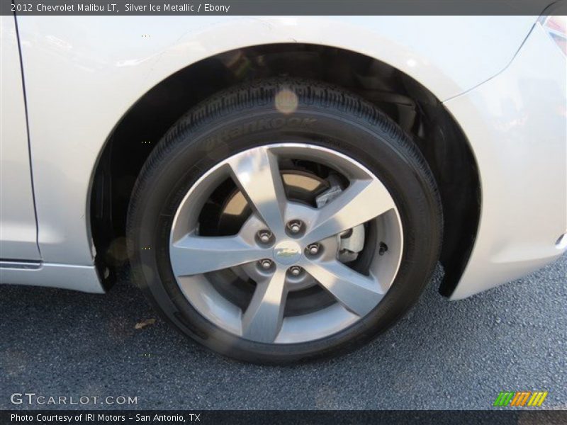Silver Ice Metallic / Ebony 2012 Chevrolet Malibu LT
