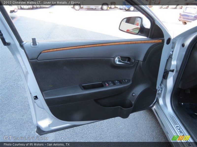 Silver Ice Metallic / Ebony 2012 Chevrolet Malibu LT