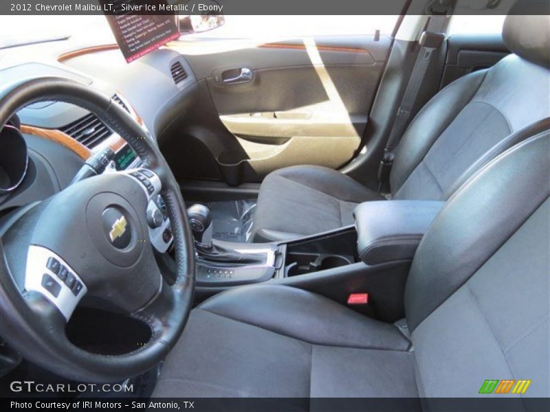 Silver Ice Metallic / Ebony 2012 Chevrolet Malibu LT
