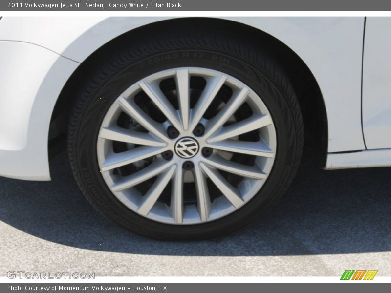 Candy White / Titan Black 2011 Volkswagen Jetta SEL Sedan