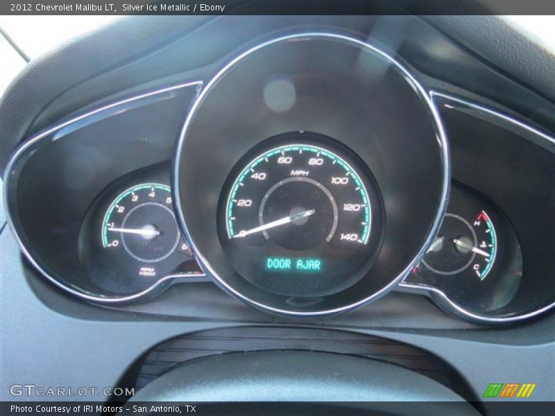 Silver Ice Metallic / Ebony 2012 Chevrolet Malibu LT