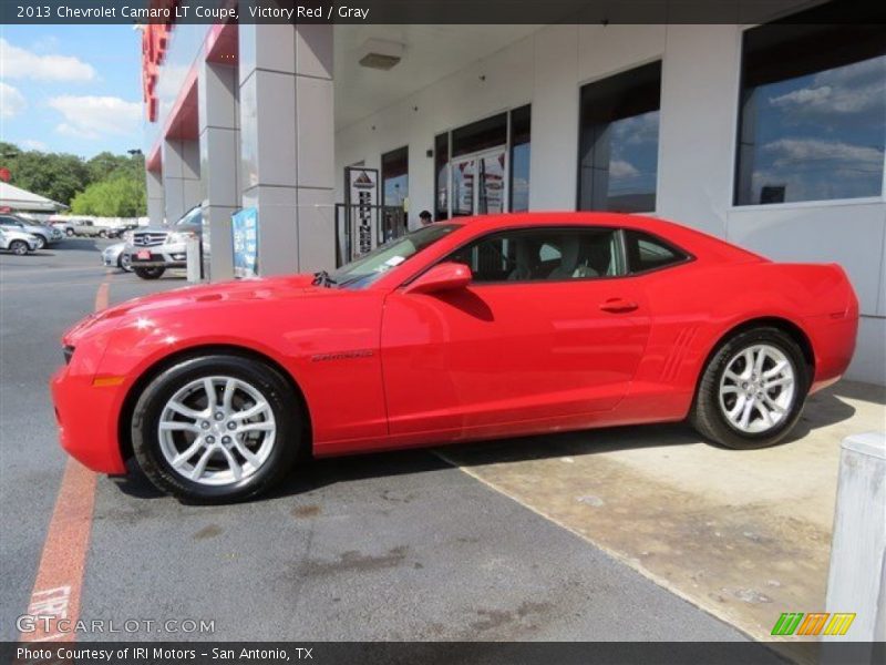 Victory Red / Gray 2013 Chevrolet Camaro LT Coupe