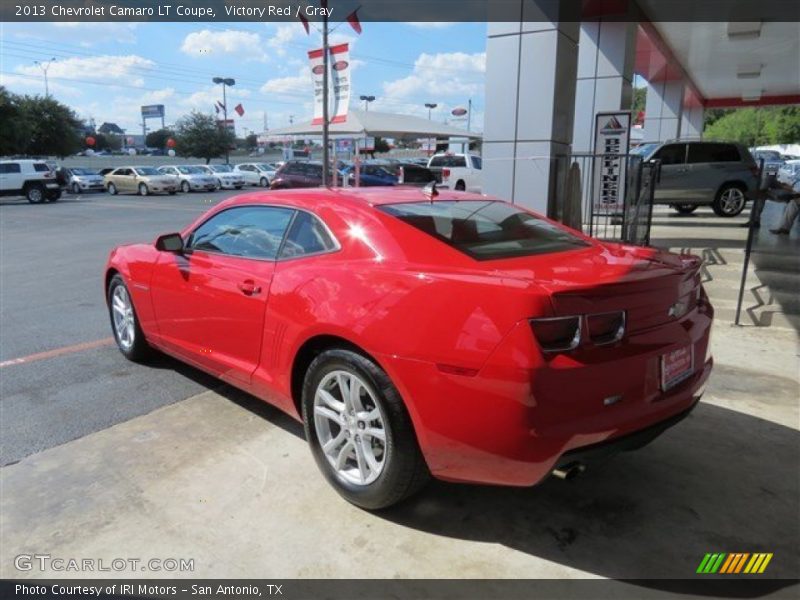 Victory Red / Gray 2013 Chevrolet Camaro LT Coupe